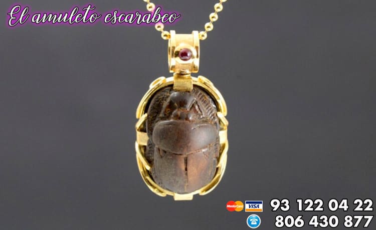 El amuleto escarabeo