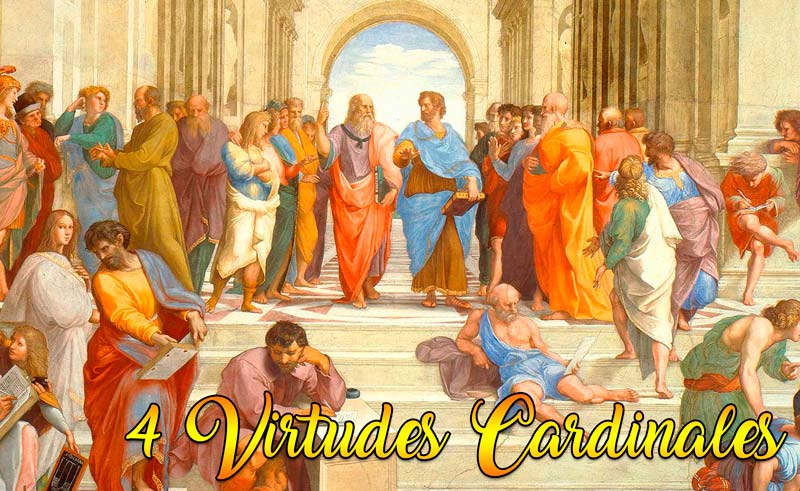 las cuatro virtudes cardinales de Platón